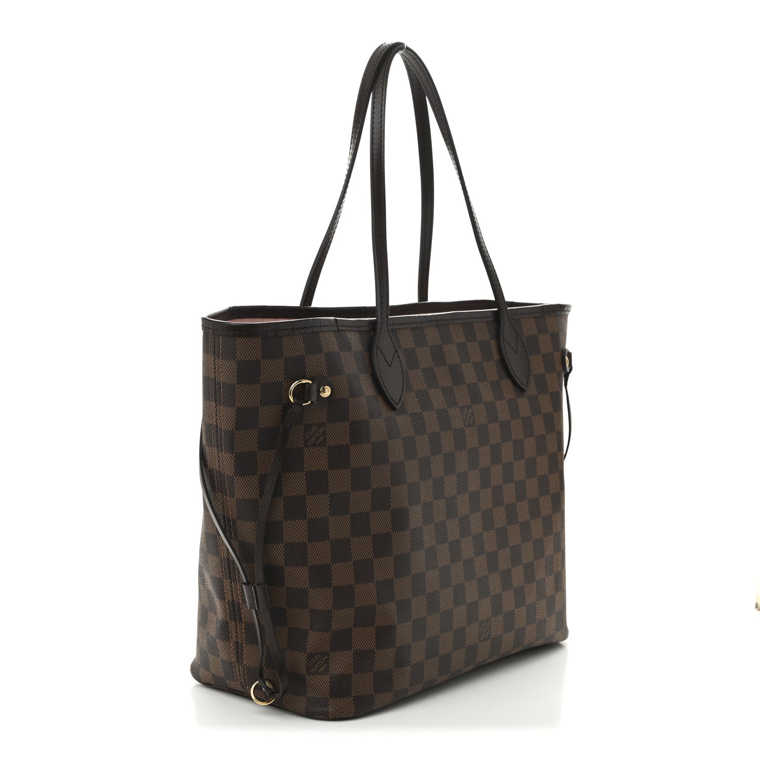 Louis Vuitton Damier Ebene Neo Neverfull MM Rose Ballerine