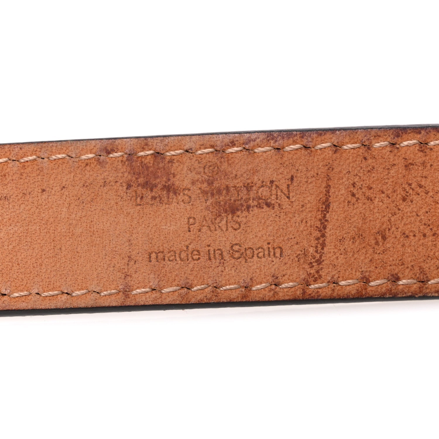 Louis Vuitton Calfskin Monogram 20mm LV Iconic Reversible Belt 80 32