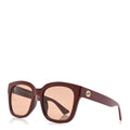 Gucci Acetate Square Frame Sunglasses GG1338SK Red