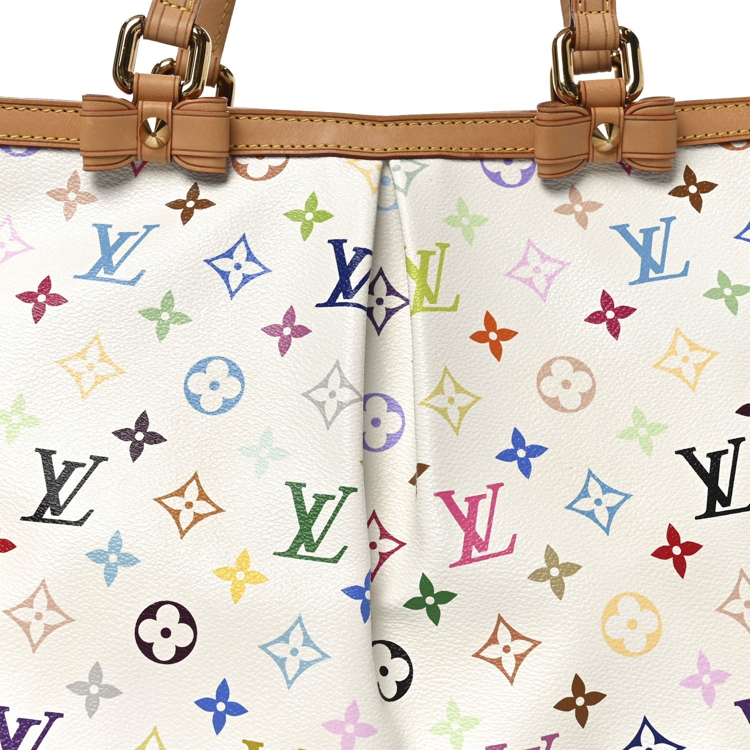 Louis Vuitton Monogram Multicolor Sharleen MM White