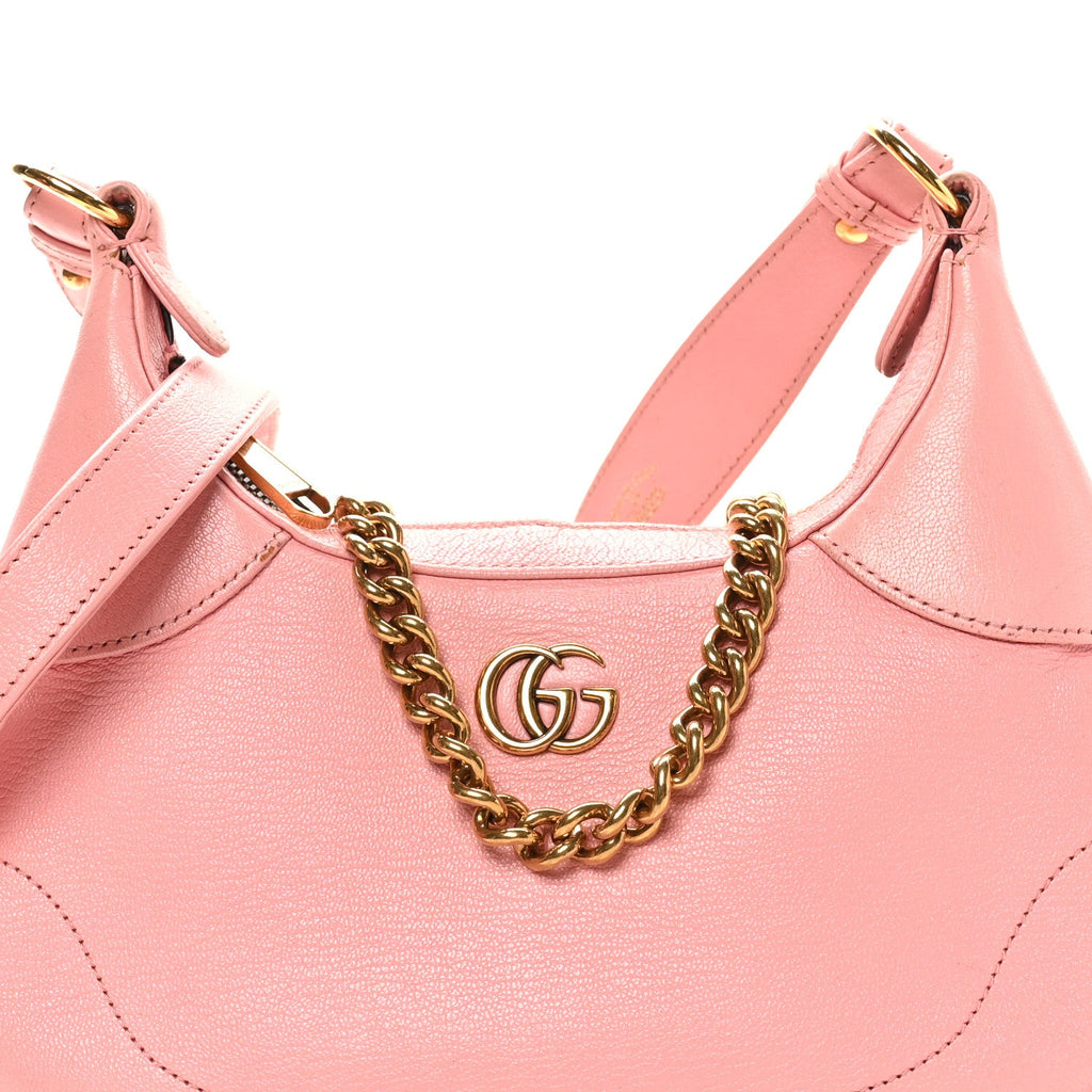 Gucci Goatskin Small Aphrodite Shoulder Bag Wild Rose
