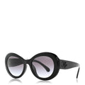 Acetate Polarized Oval CC Sunglasses 5469-B-A Black