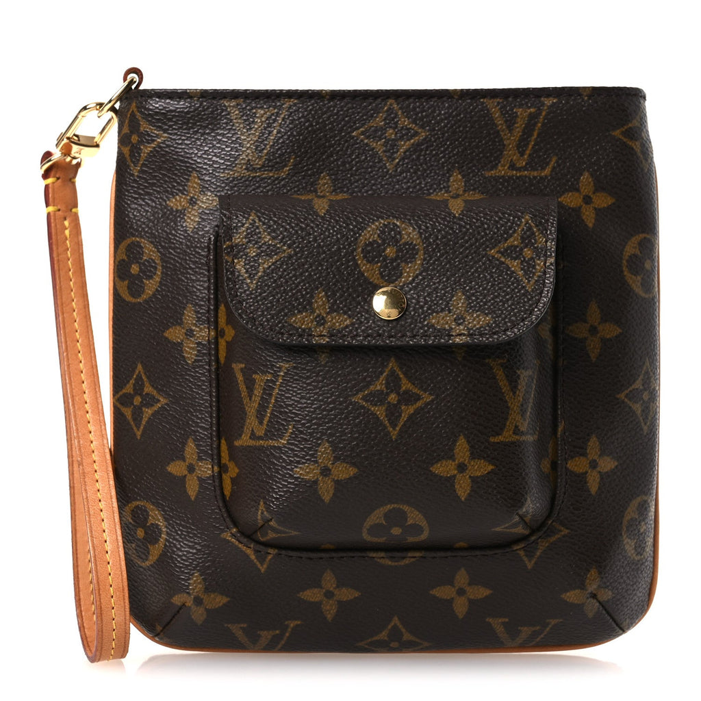 Louis Vuitton Monogram Partition Wristlet