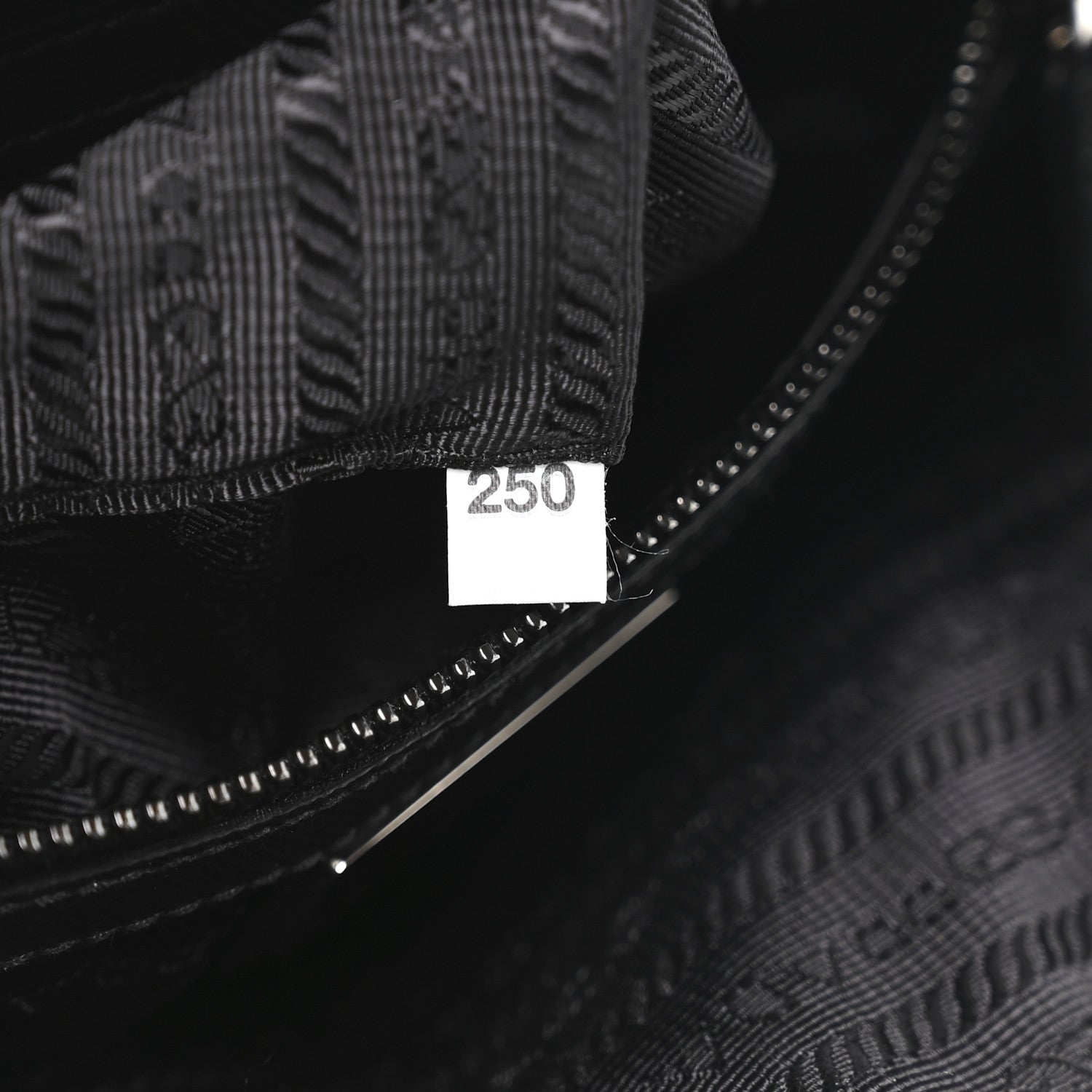 Prada Re-Nylon Vela Saffiano Pocket Double Zip Shoulder Bag Black