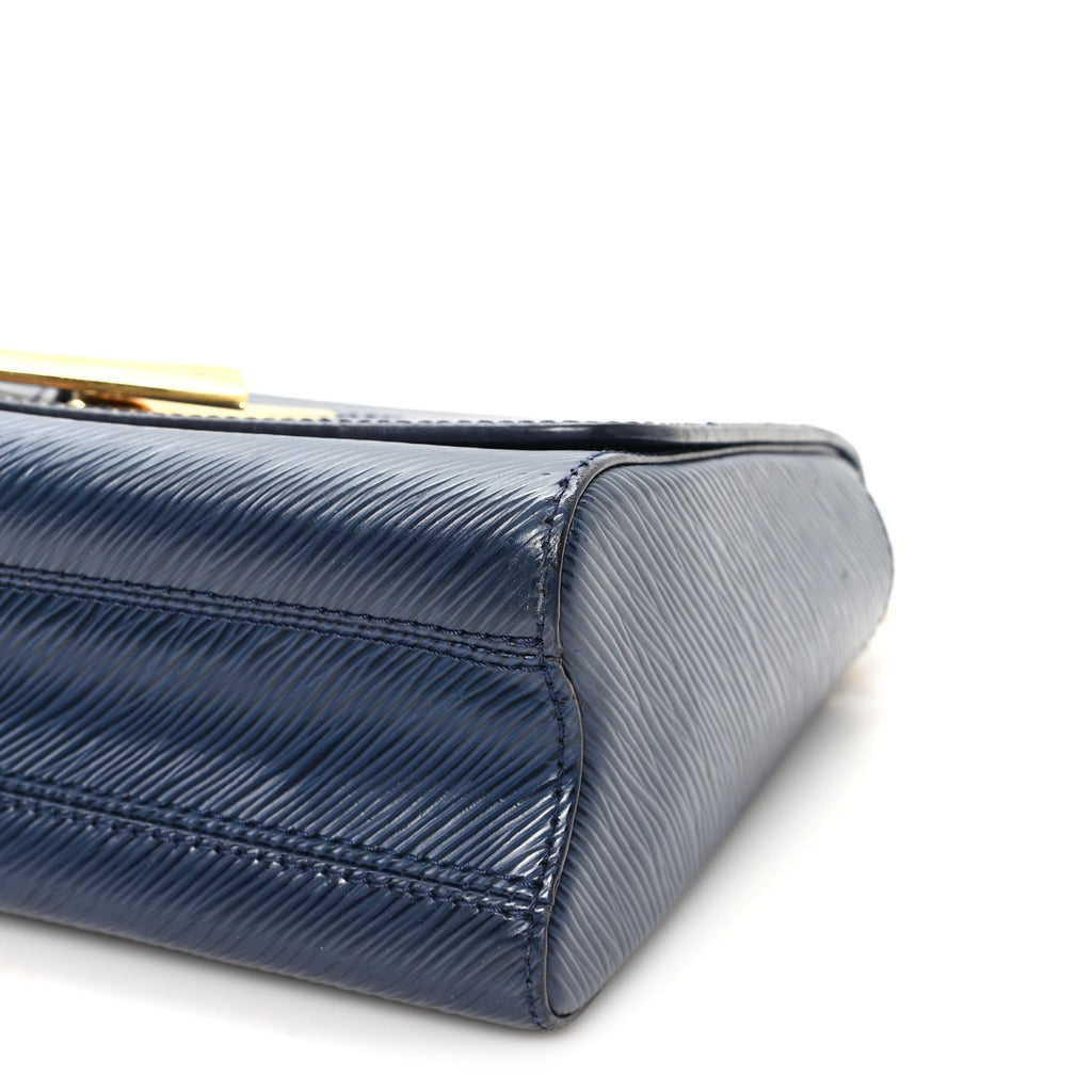Louis Vuitton Epi Twist Shoulder Bag MM Indigo