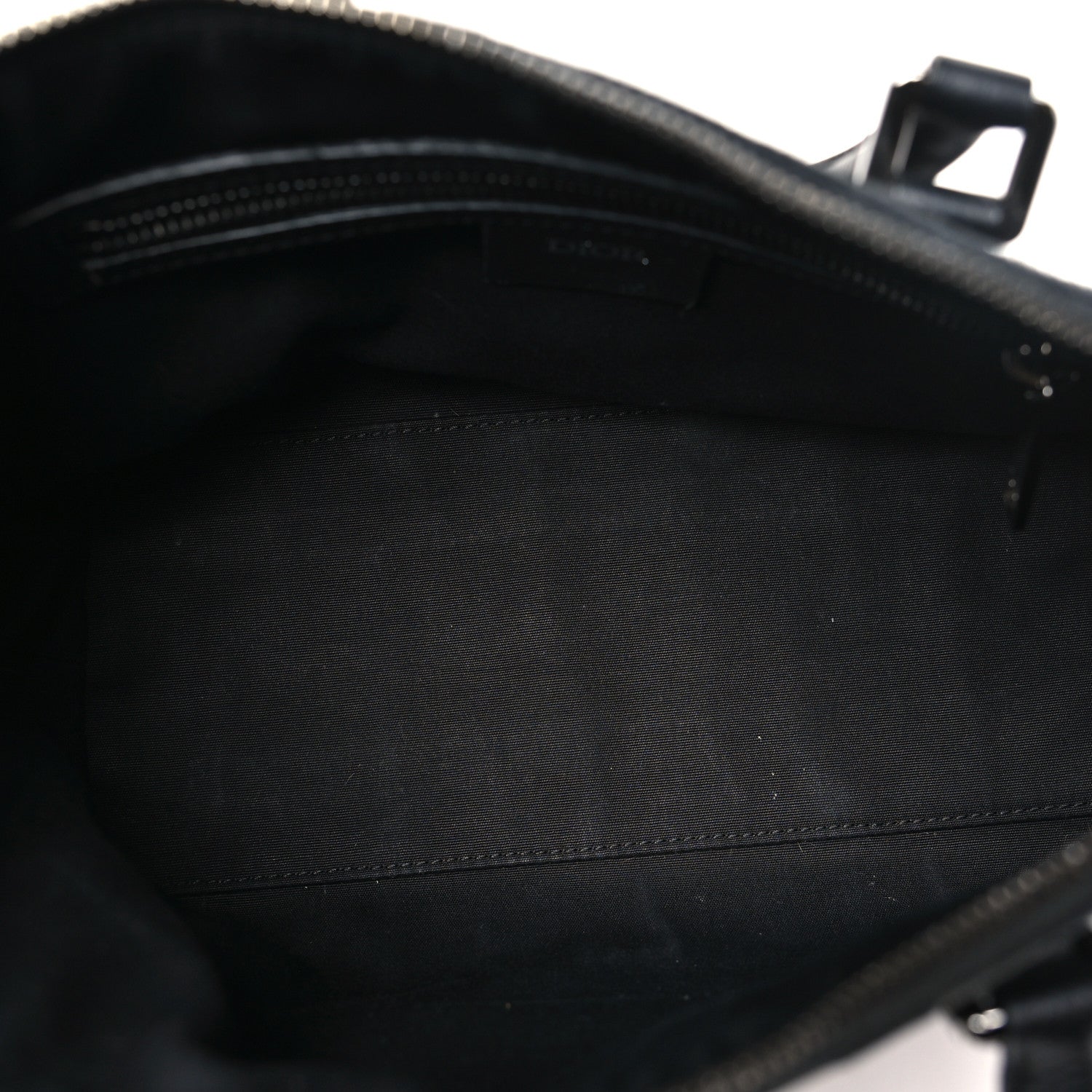 Christian Dior Maxi Oblique Jacquard Weekender 25 Black
