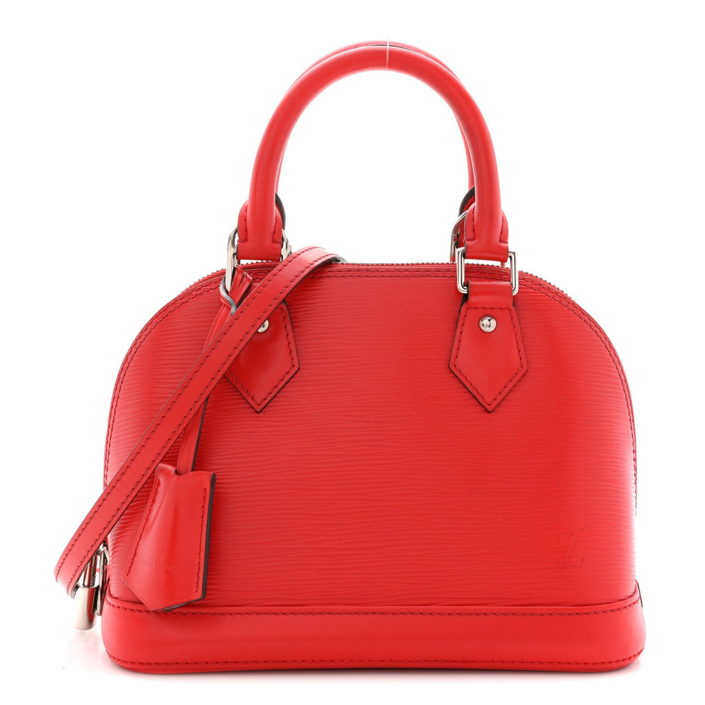 Louis Vuitton Epi Alma BB Coquelicot