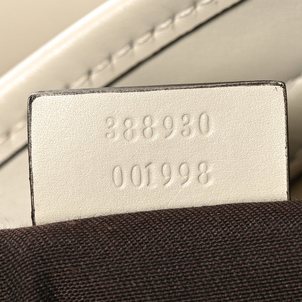 Gucci Monogram Messenger Bag Off White