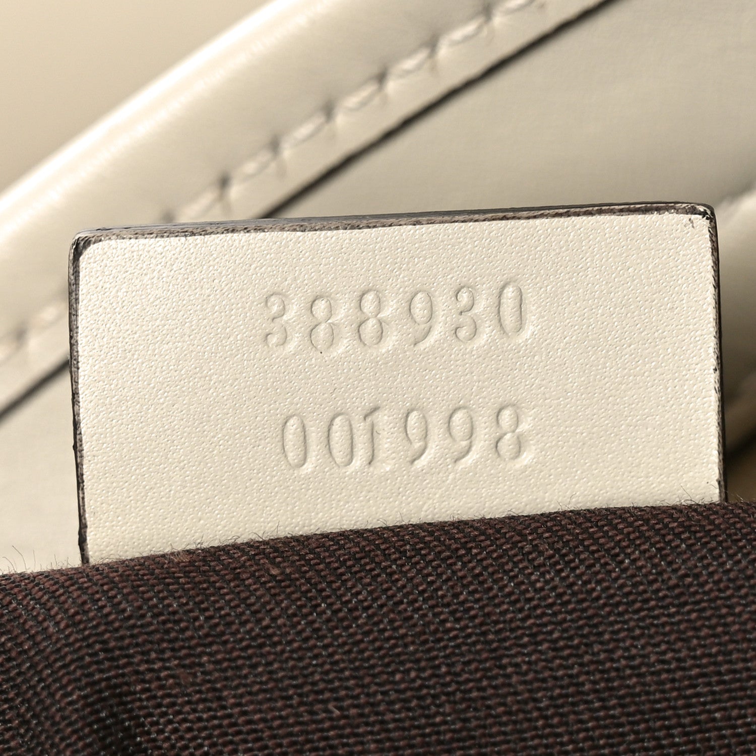Gucci Monogram Messenger Bag Off White