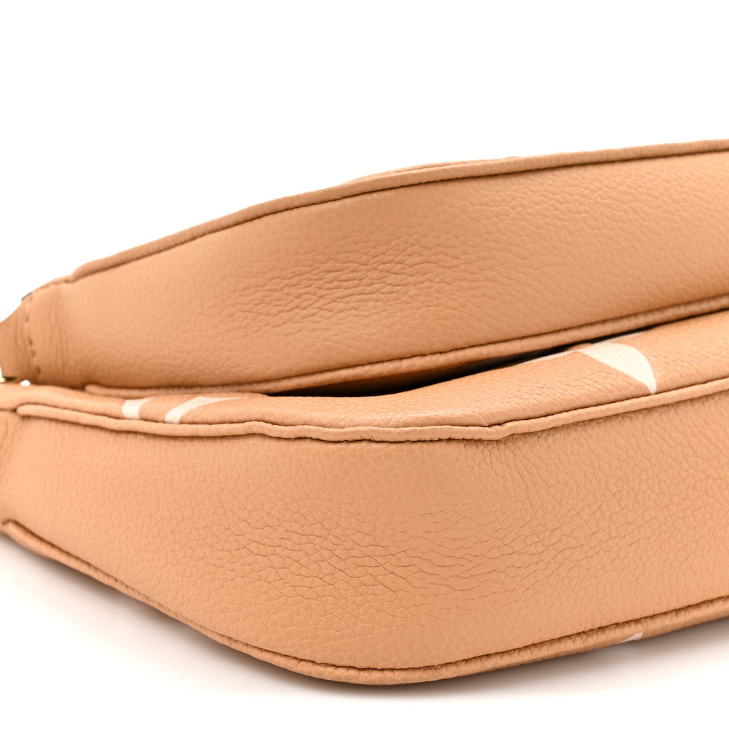 Louis Vuitton Empreinte Monogram Giant Multi Pochette Accessories Arizona Creme