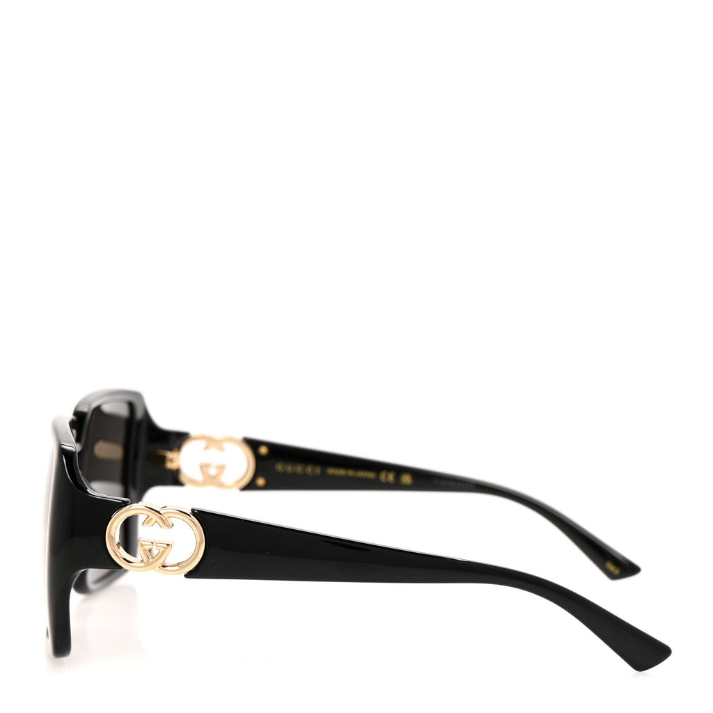 Gucci Acetate Square Sunglasses GG1692SA Black