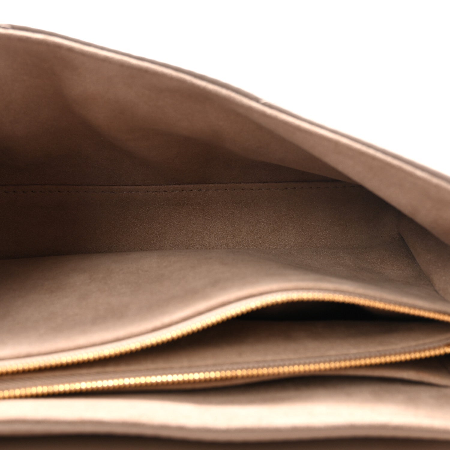 Louis Vuitton Calfskin LV New Wave Chain Bag Taupe