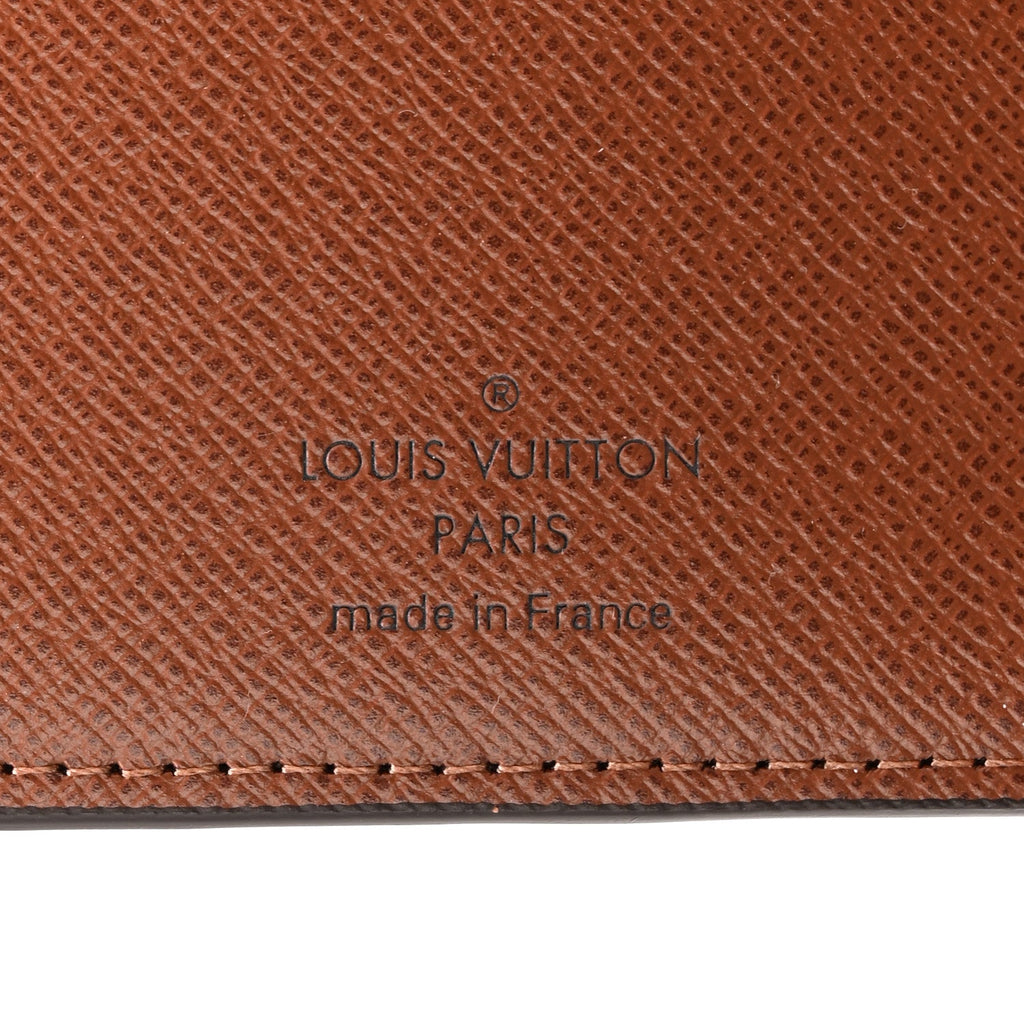 Louis Vuitton Monogram Medium Ring Agenda Cover