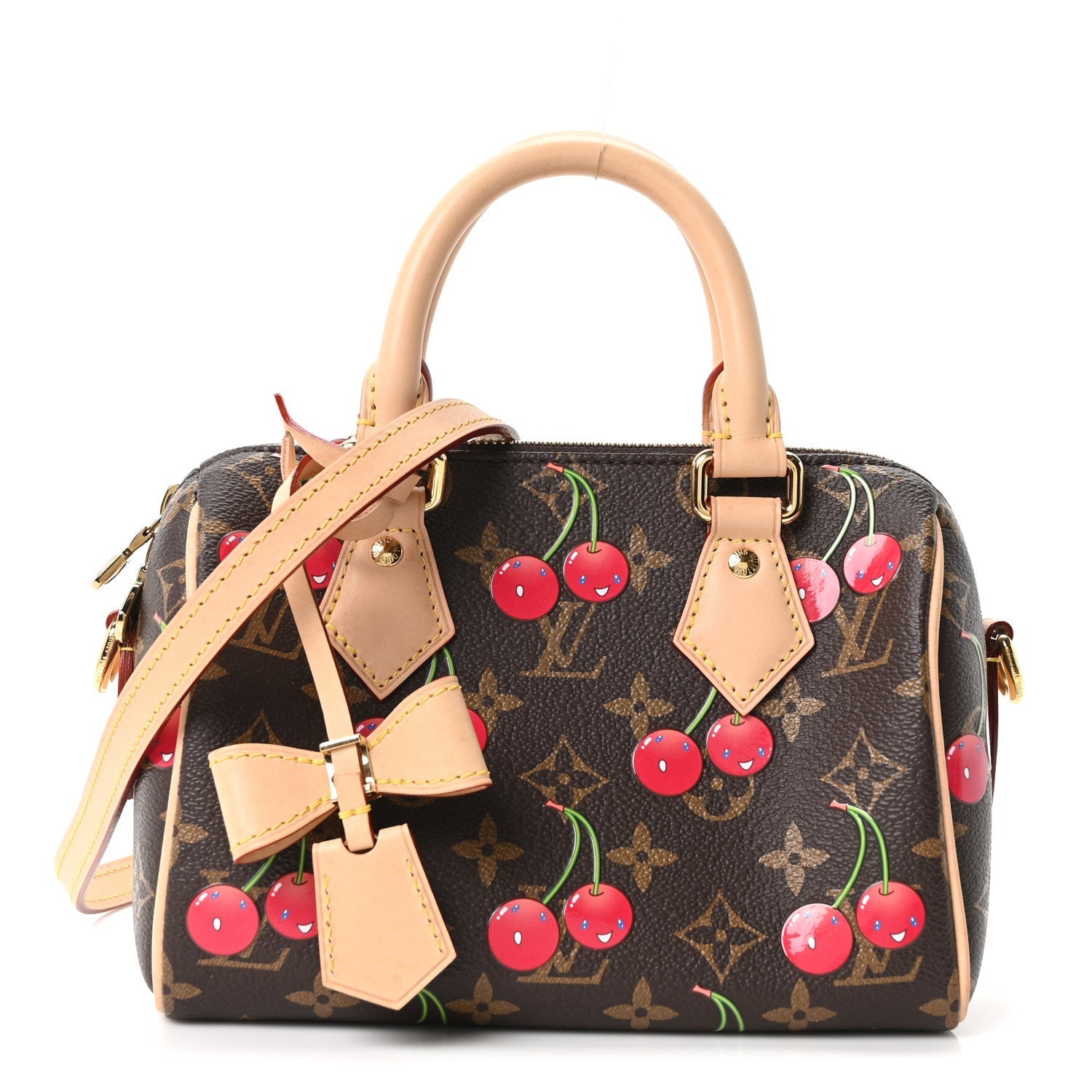 Louis Vuitton LV X TM Monogram Cerises Speedy Bandouliere 20