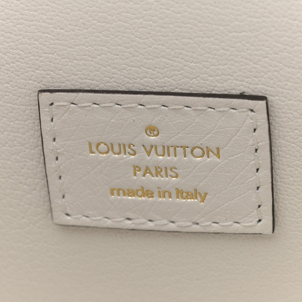 Louis Vuitton Ostrich Vanity Chain Pouch
