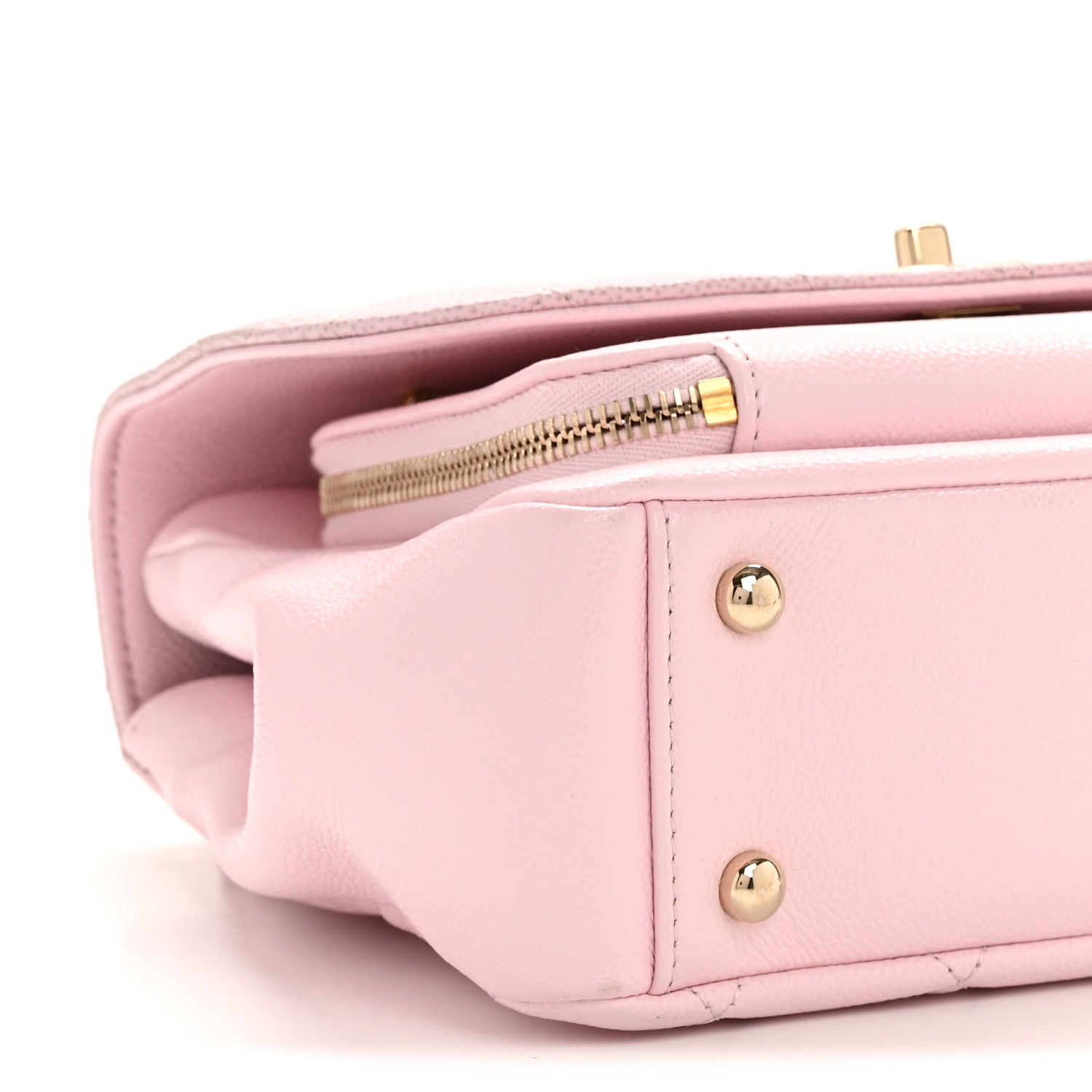 Chanel Caviar Quilted Medium Business Affinity Flap Light Pink