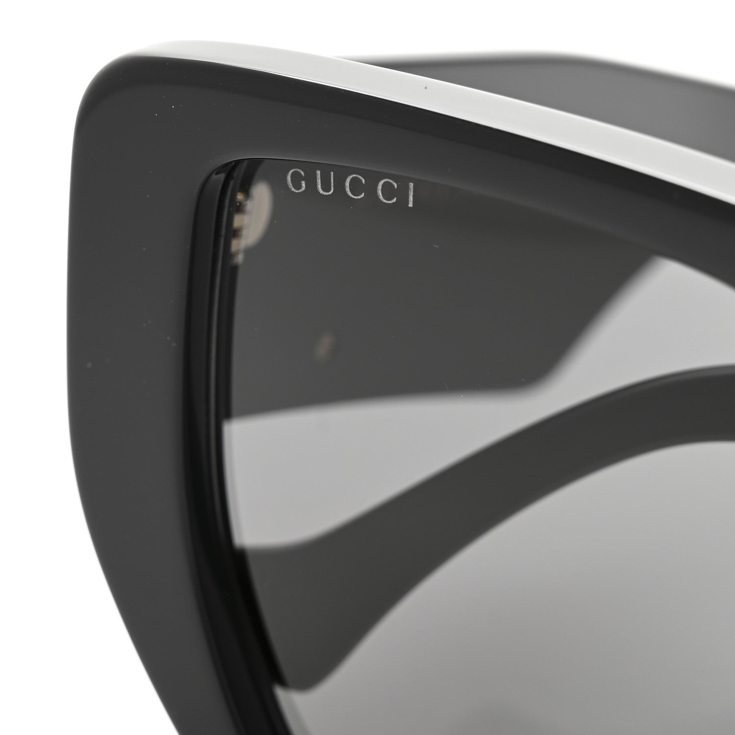 Gucci Acetate Square Frame Sunglasses GG0956S Black