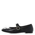 Lambskin Mary Jane Flats 37.5 Black