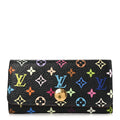 Louis Vuitton Monogram Multicolor Multicles 4 Key Holder Black