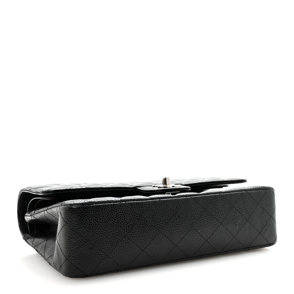 Chanel Caviar Quilted Medium Double Flap Black