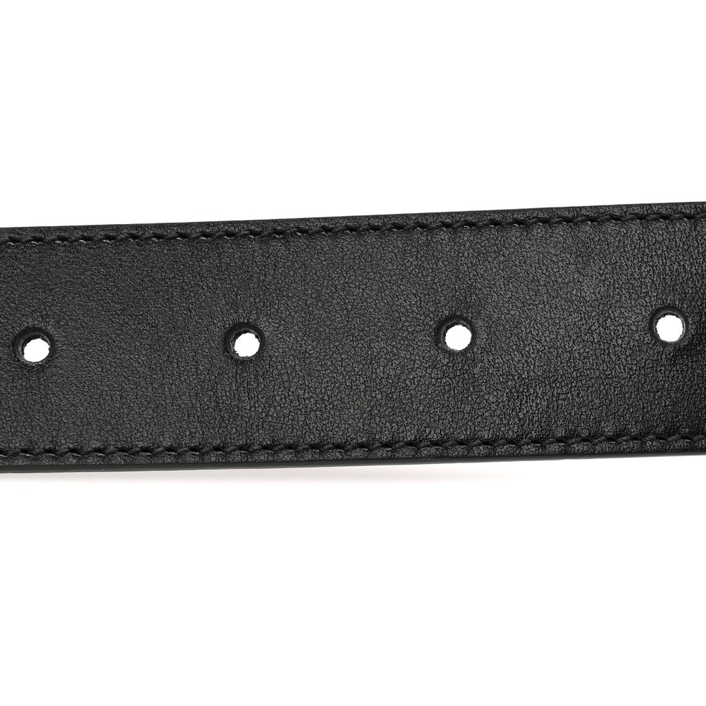 Gucci Calfskin Double G 40mm Belt 85 34 Black