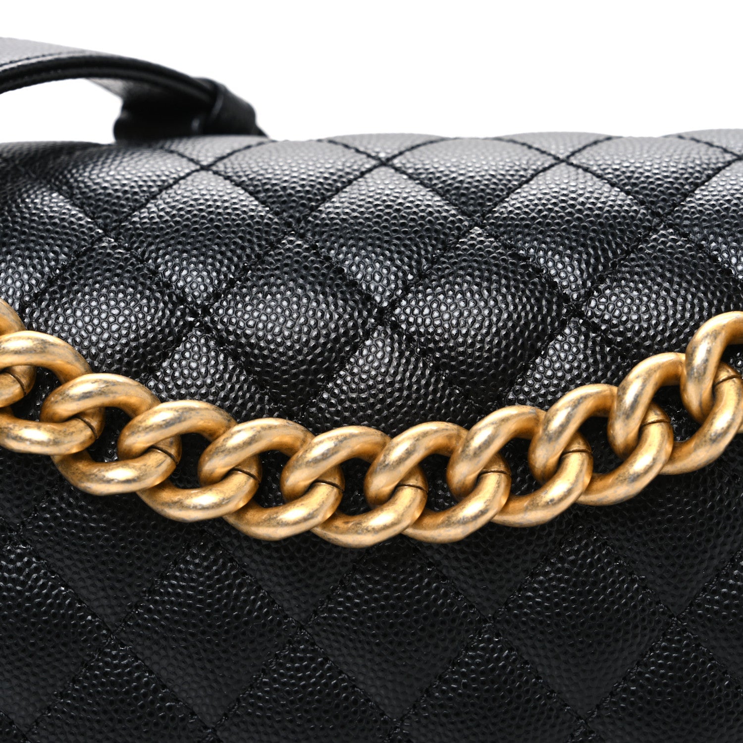 Chanel Caviar Quilted New Medium Boy Flap Black