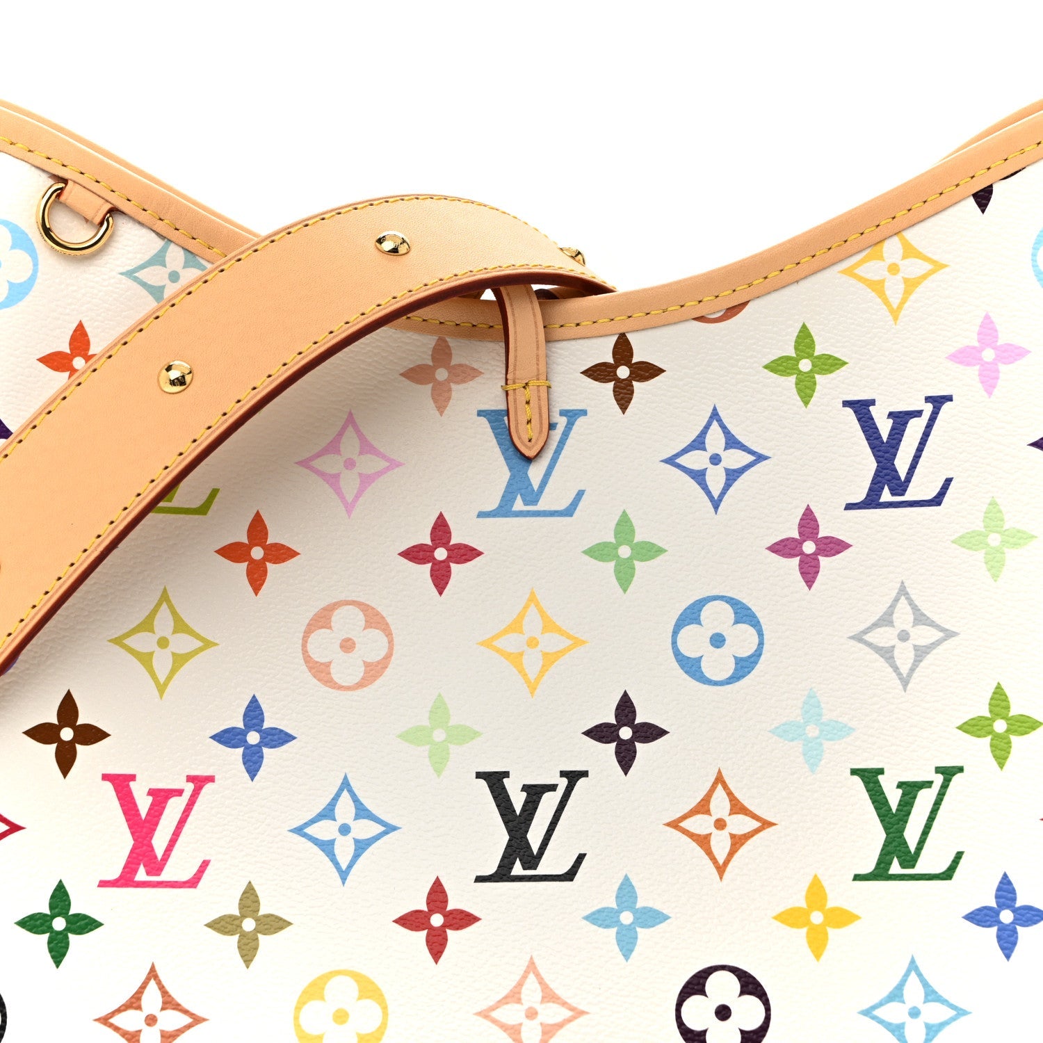 Louis Vuitton LV X TM Monogram Multicolor CarryAll PM White