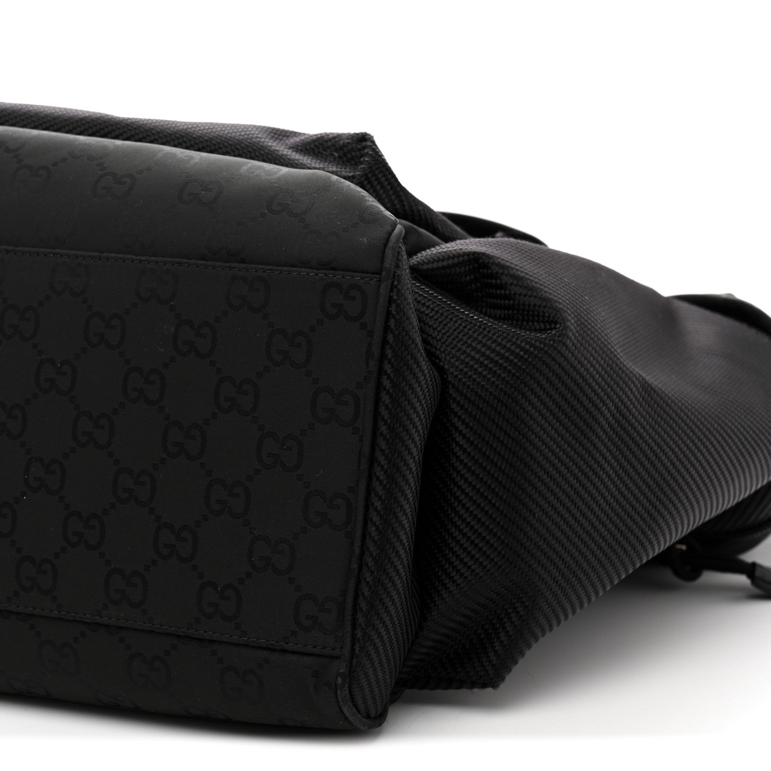 Gucci Nylon Large Nexus Tote Black