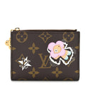 Louis Vuitton Monogram Snow Show Lisa Wallet Azur Frost