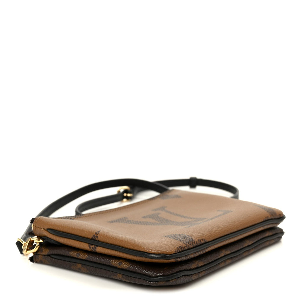 Louis Vuitton Reverse Monogram Giant Double Zip Pochette