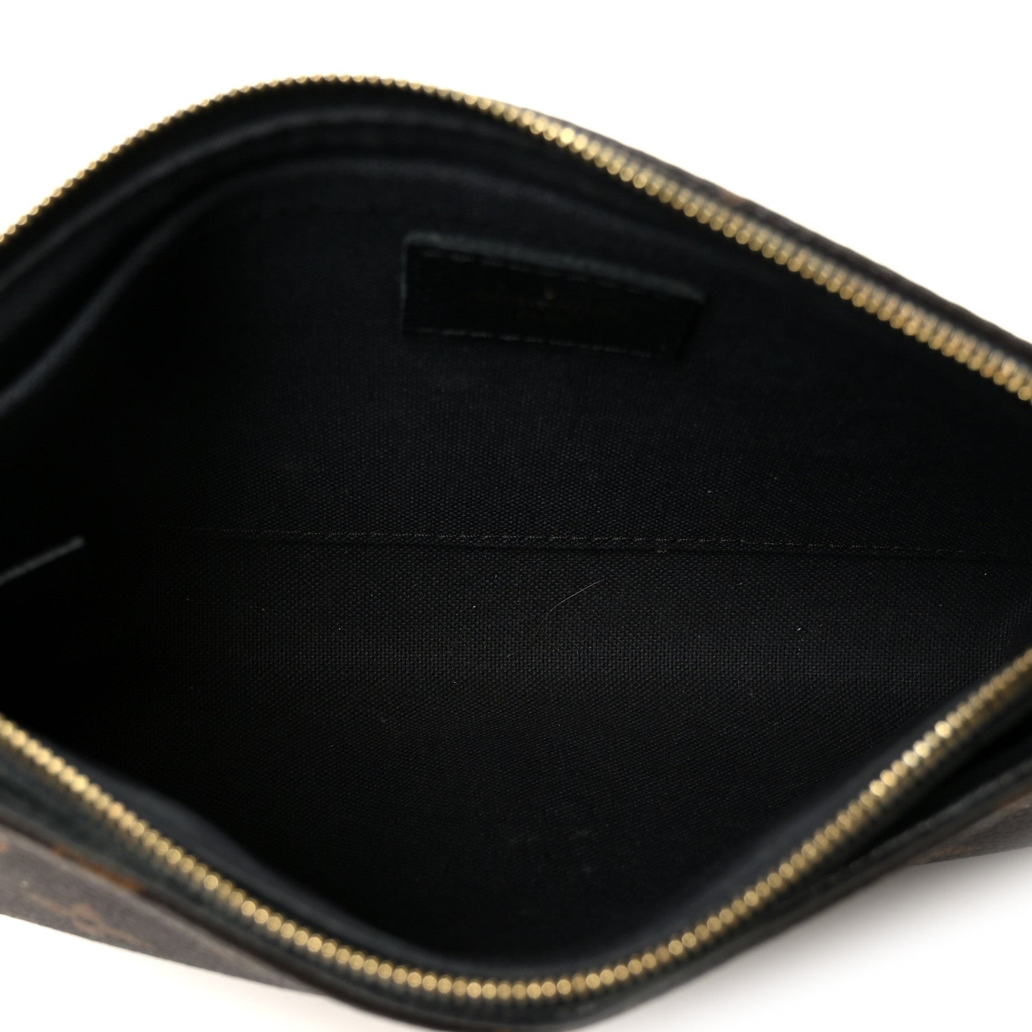 Louis Vuitton Monogram Pallas Clutch Black