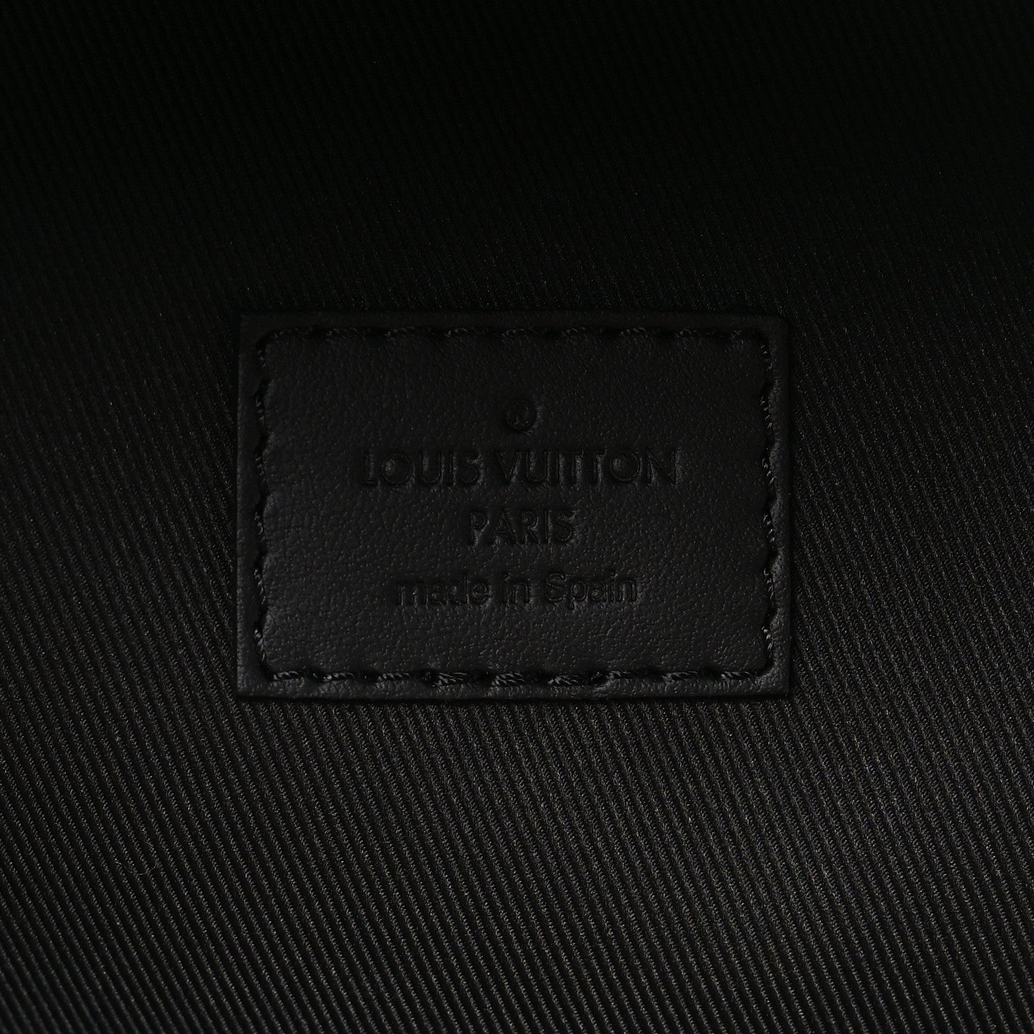 Louis Vuitton Grained Calfskin Aerogram Takeoff Backpack Black