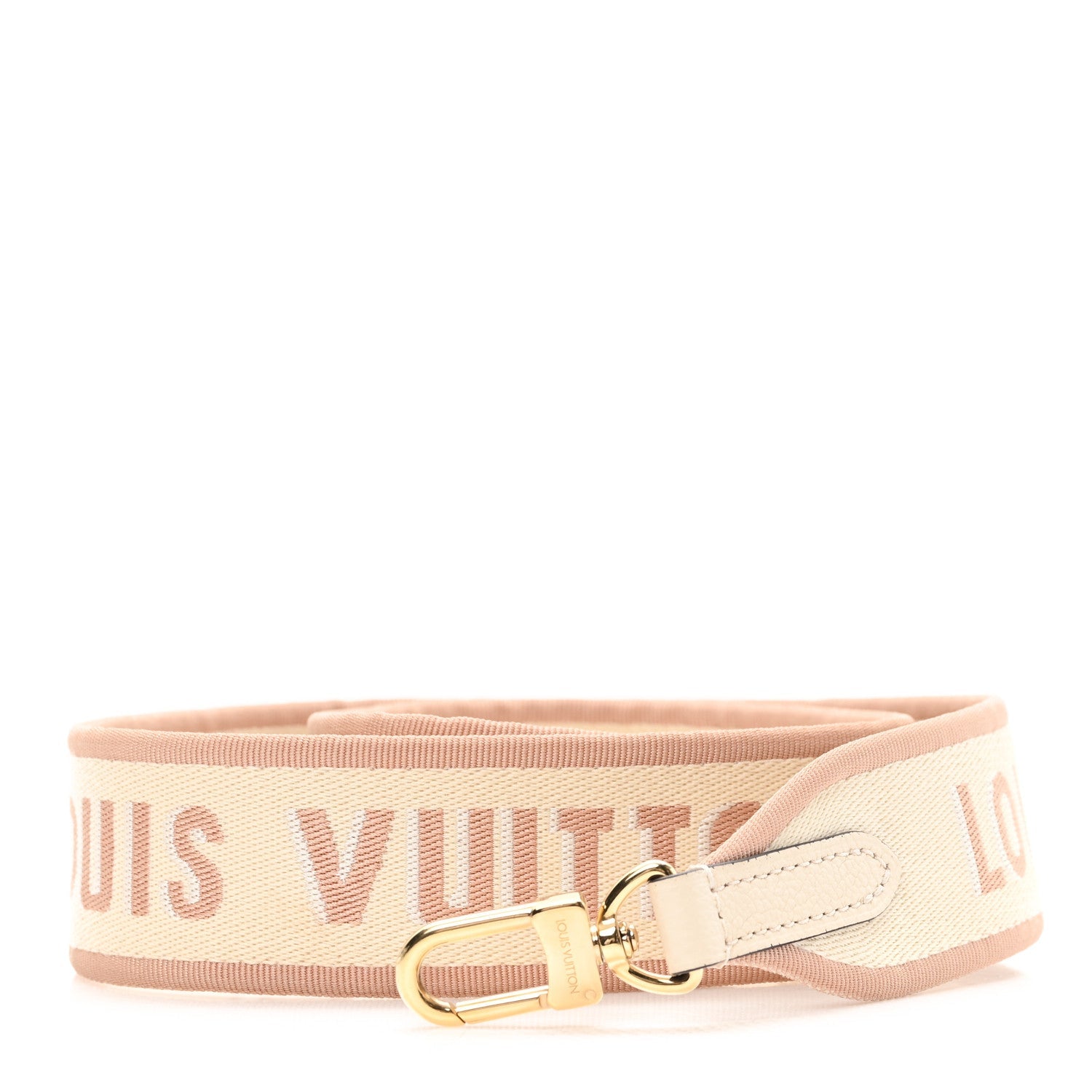 Louis Vuitton Jacquard Diane Shoulder Strap Creme Beige