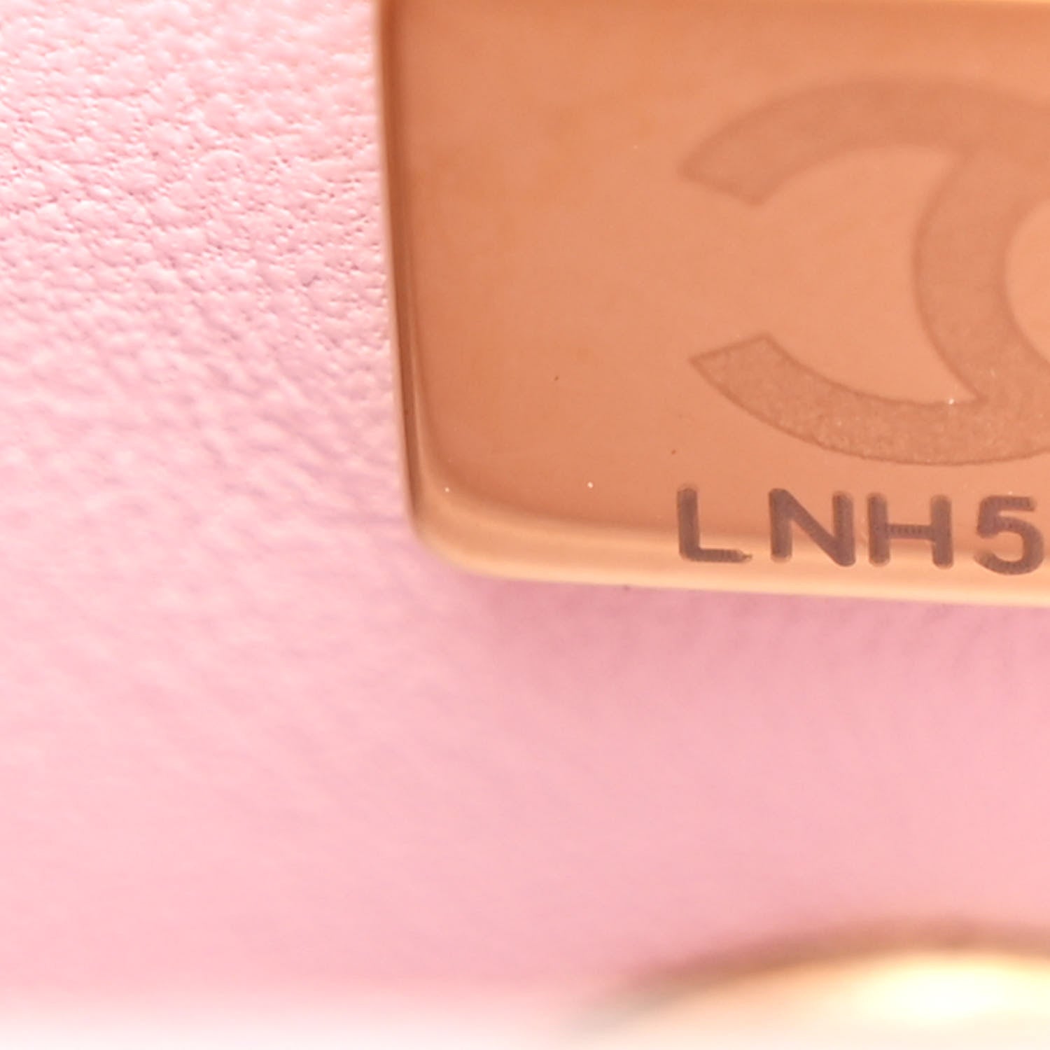 Chanel Metallic Caviar Quilted Extra Mini Coco Handle Flap Light Pink