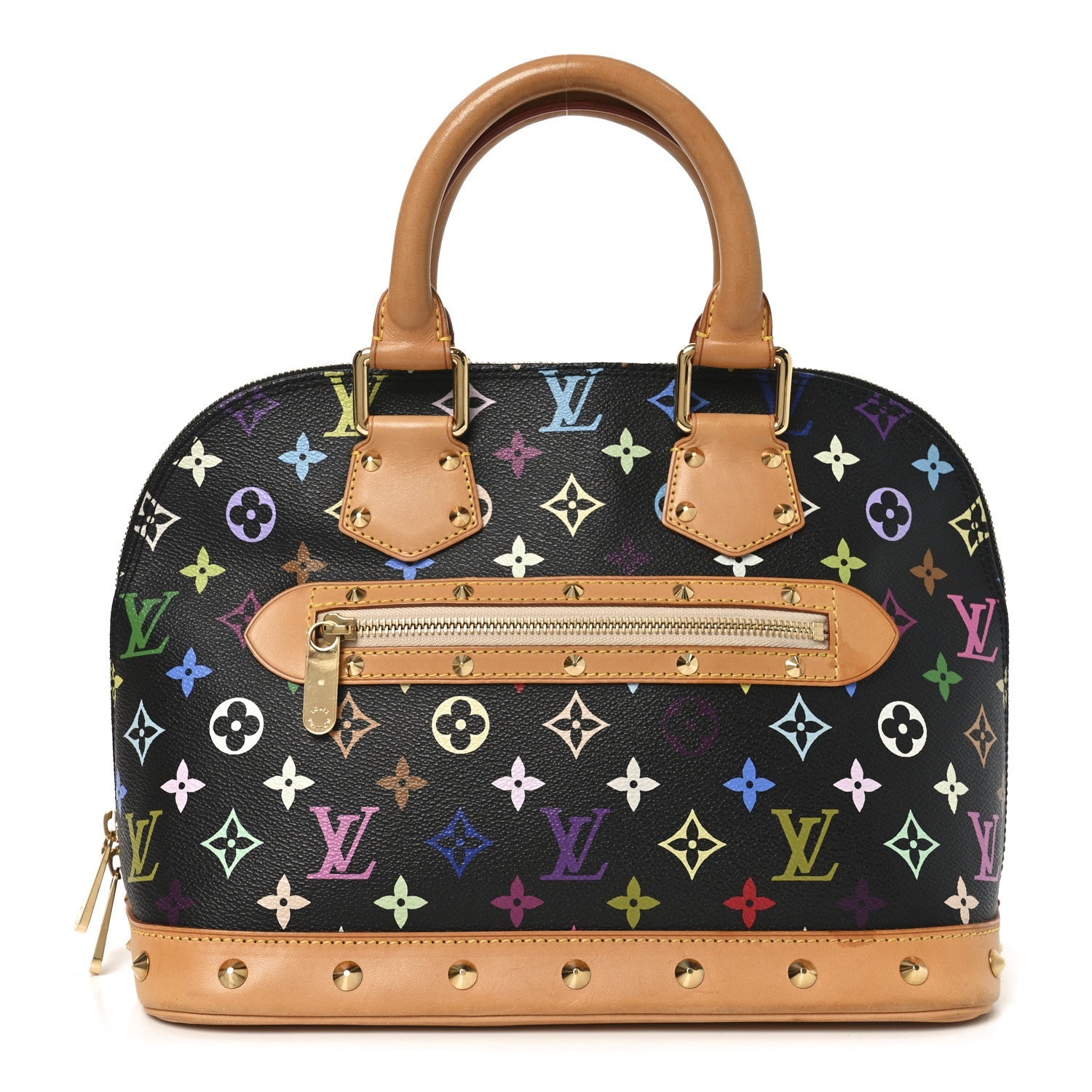 Louis Vuitton Monogram Multicolor Alma PM Black