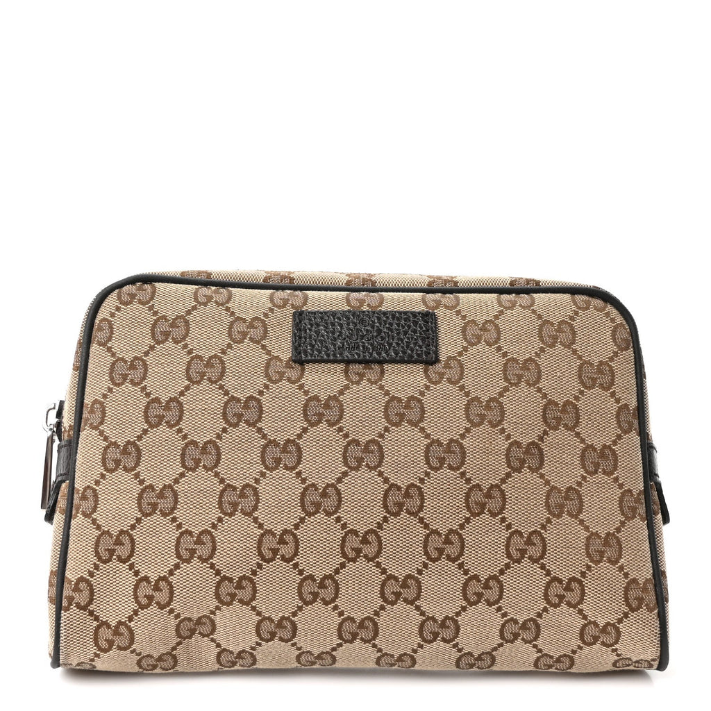 Gucci Monogram Belt Bag Dark Brown