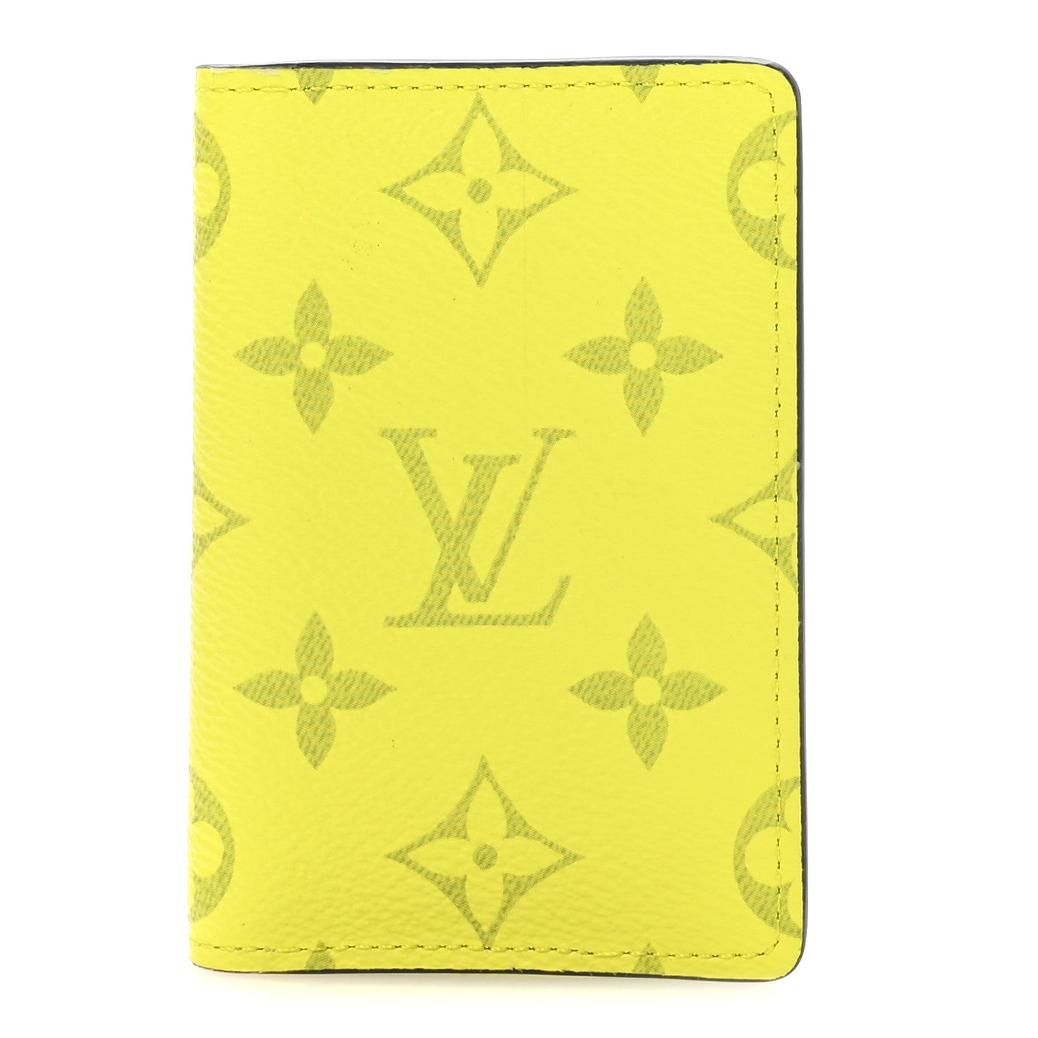 Louis Vuitton Taigarama Pocket Organizer NM Yellow