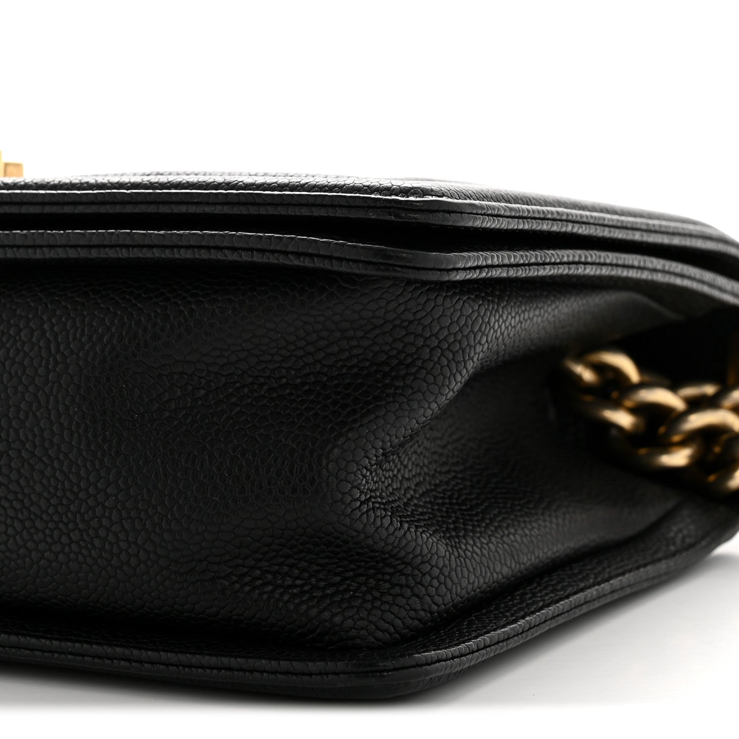 Chanel Caviar Quilted Medium Boy Flap Black