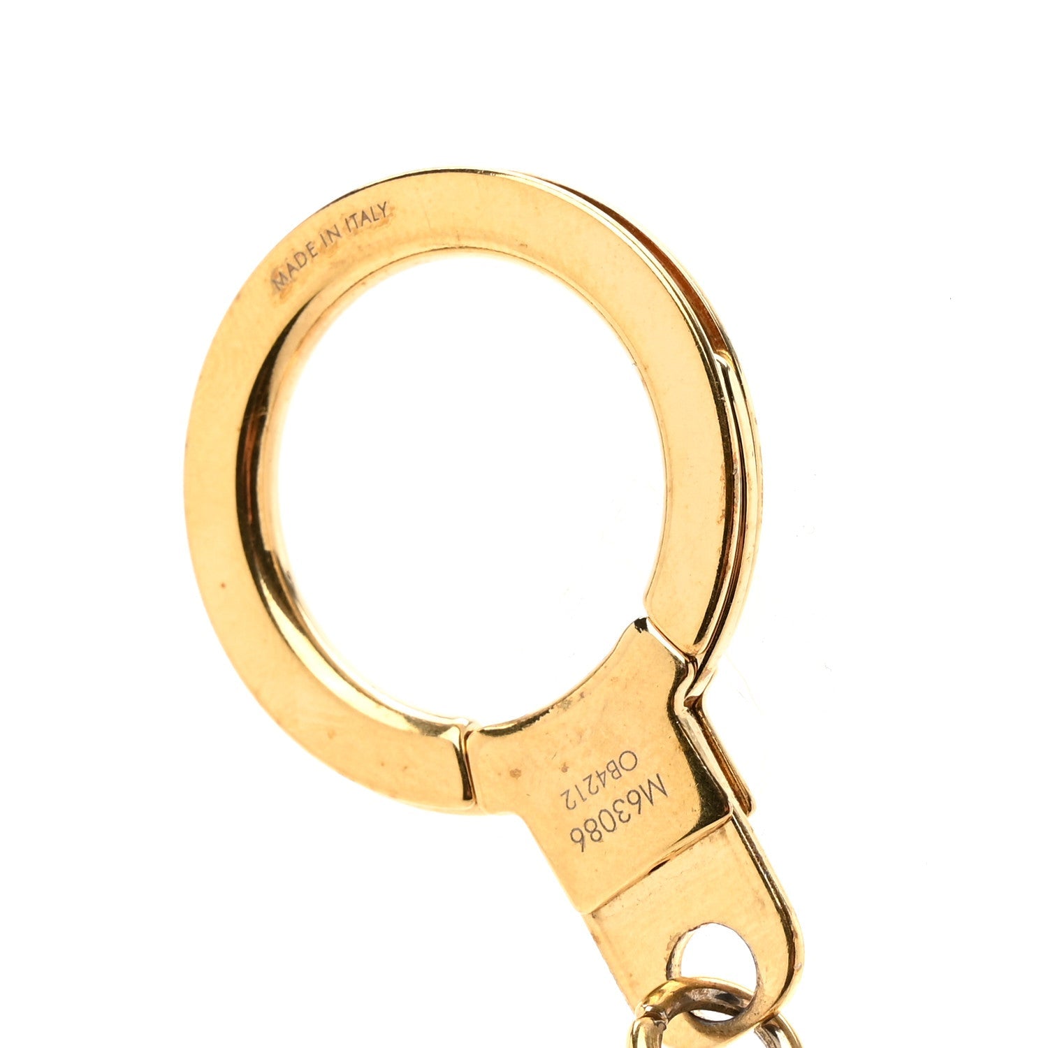 Louis Vuitton Brass Monogram Blooming Flowers Bag Charm Key Holder Rose Ballerine