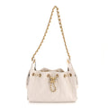Chanel Caviar Quilted Mini Chanel 25 Handbag White