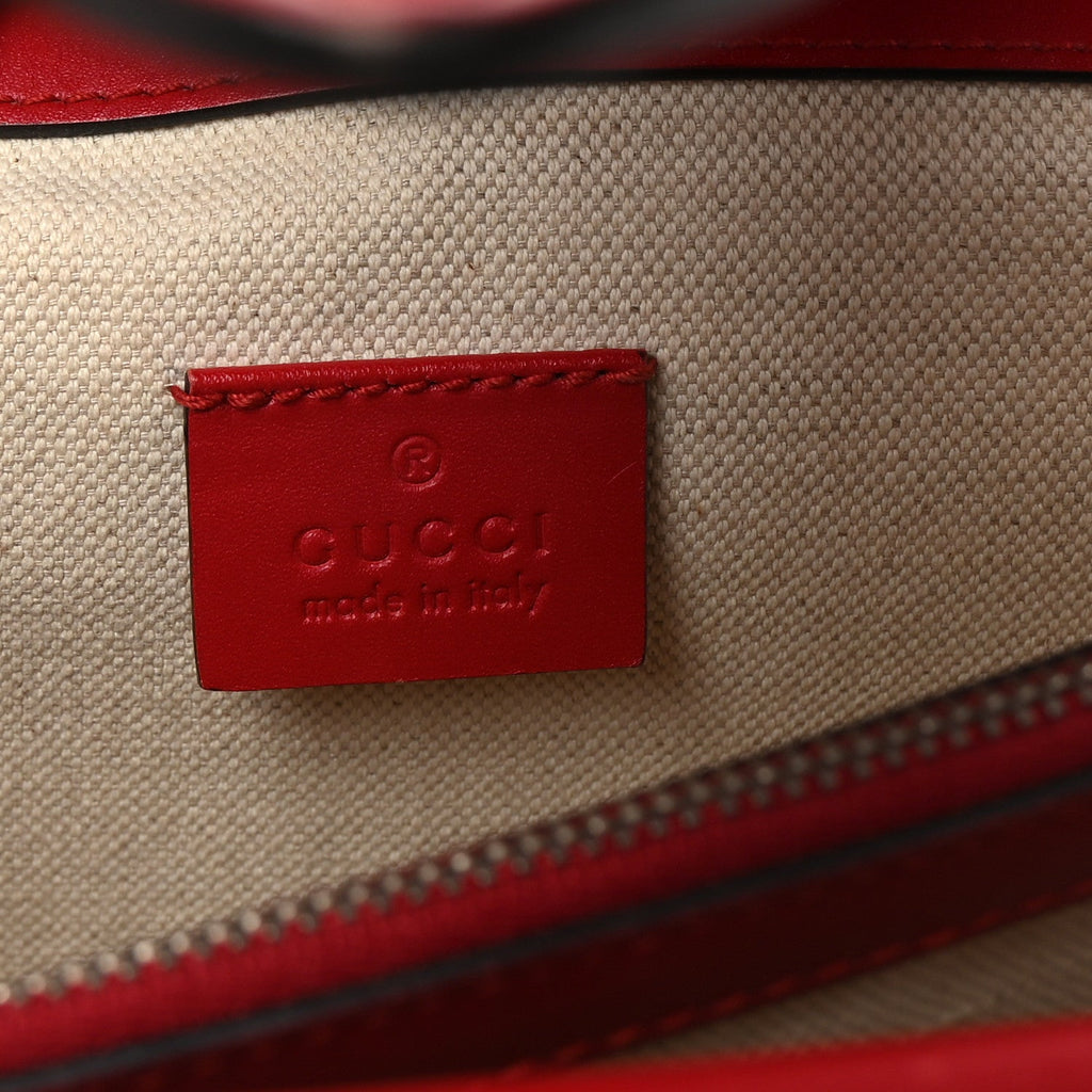 Gucci Calfskin Chinese New Year Medium Dionysus Shoulder Bag Hibiscus Red