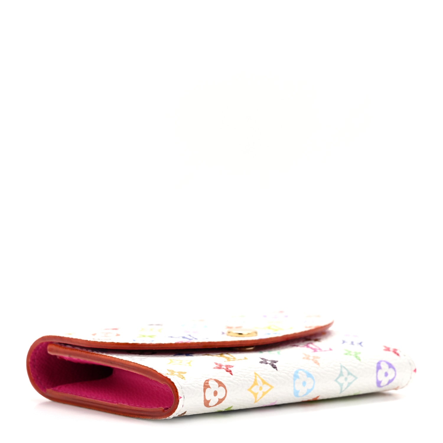 Louis Vuitton LV X TM Monogram Multicolor Rosalie Coin Purse White Kawaii Pink