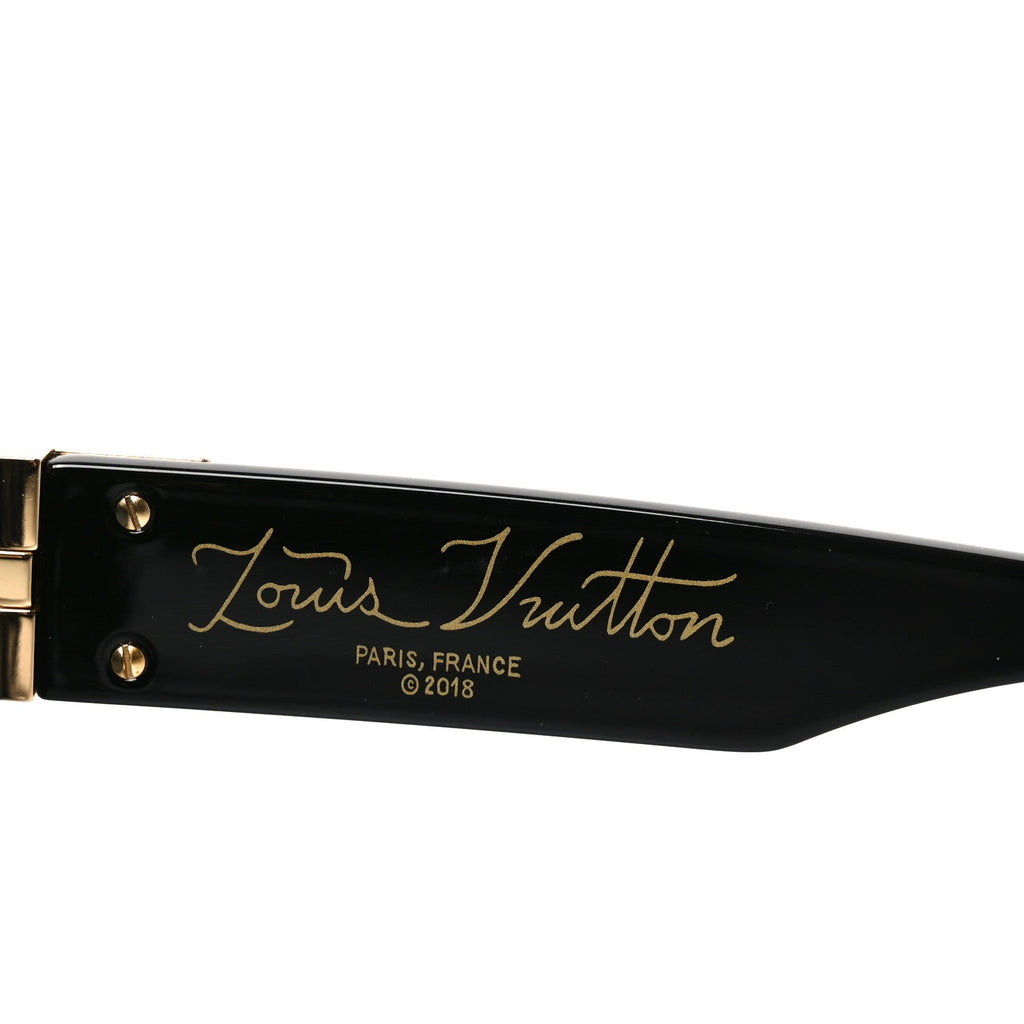 Louis Vuitton Acetate 1.1 Millionaires Sunglasses Z1165W Black