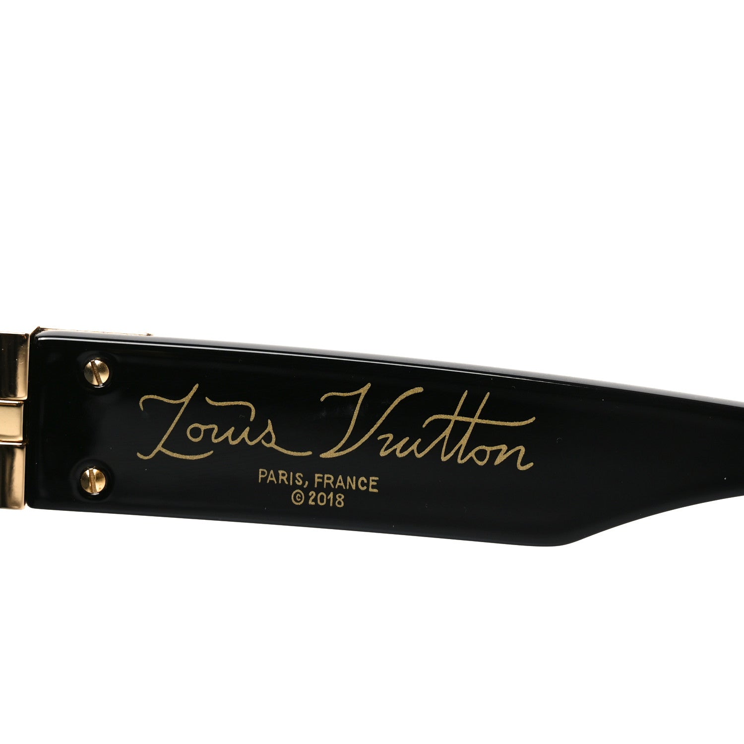 Louis Vuitton Acetate 1.1 Millionaires Sunglasses Z1165W Black