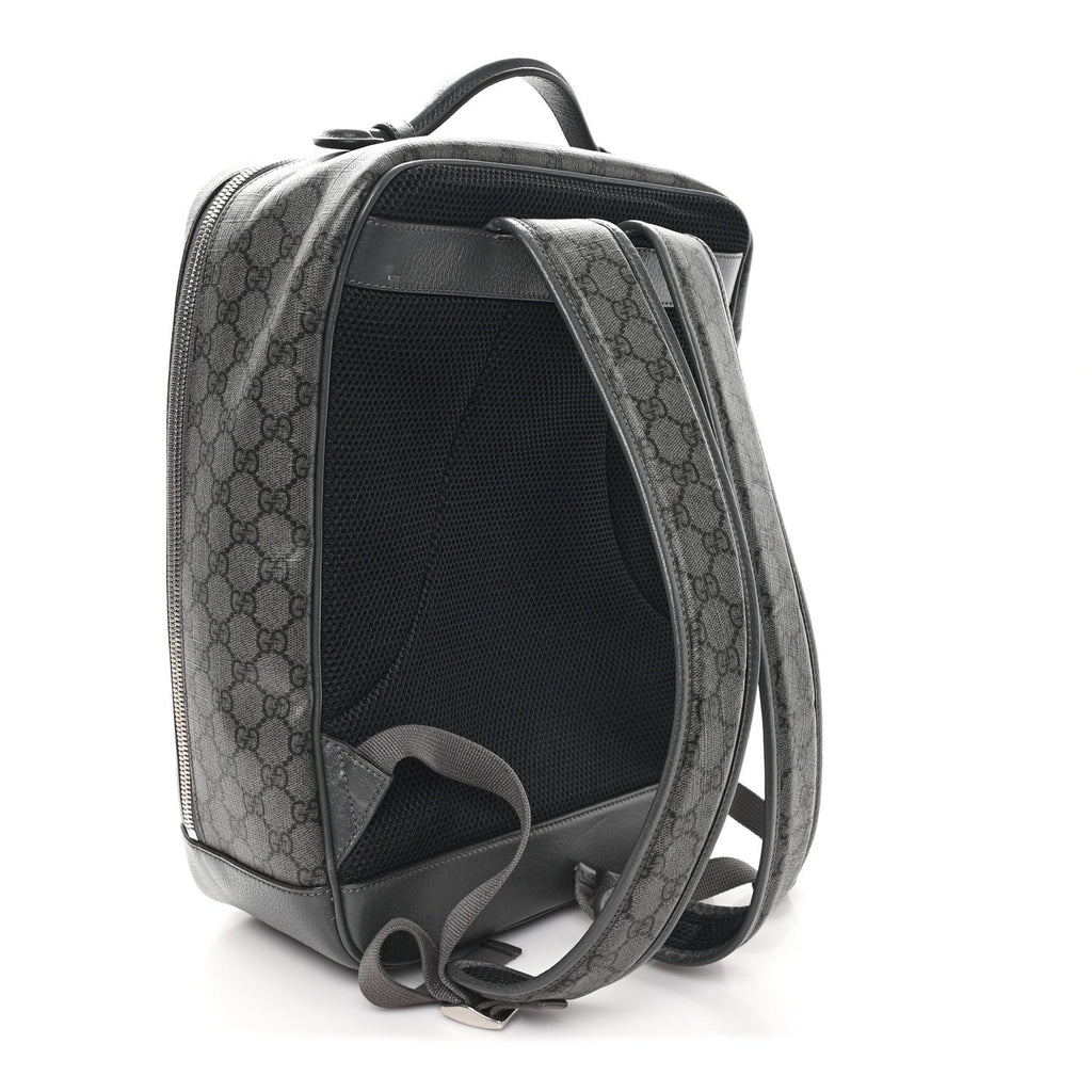Gucci GG Supreme Monogram Ophidia Backpack  Grey