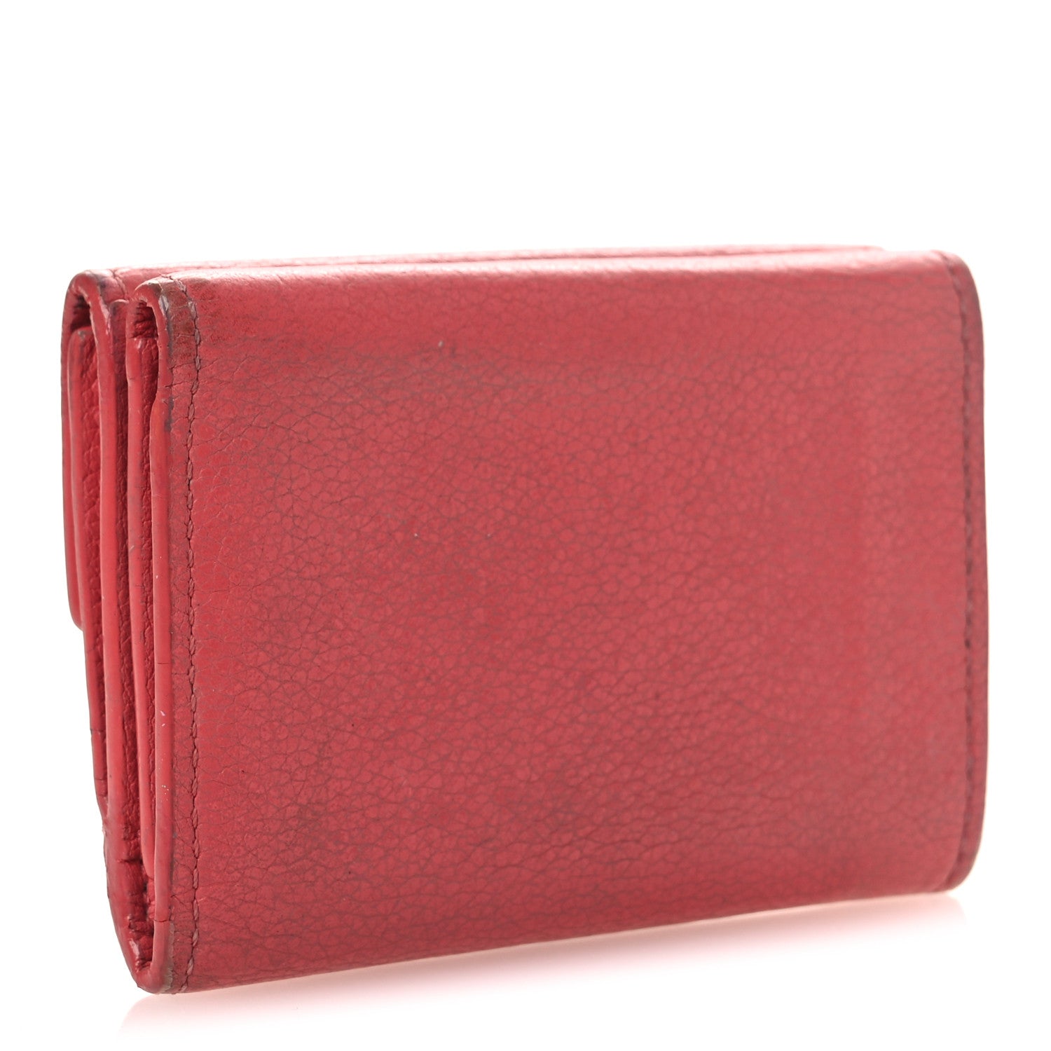 Louis Vuitton Calfskin Lockmini Wallet Hot Pink