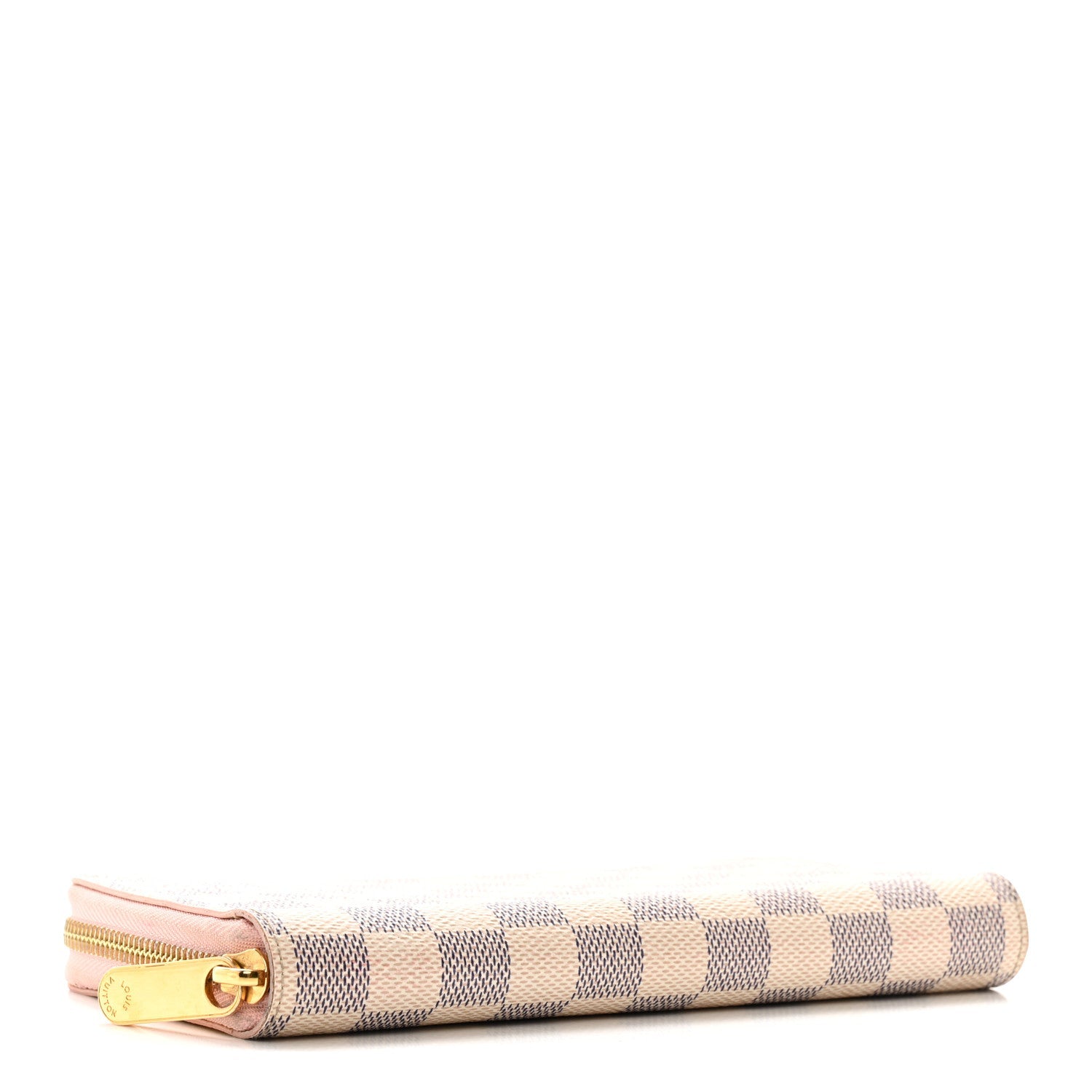 Louis Vuitton Damier Azur Zippy Wallet Rose Ballerine