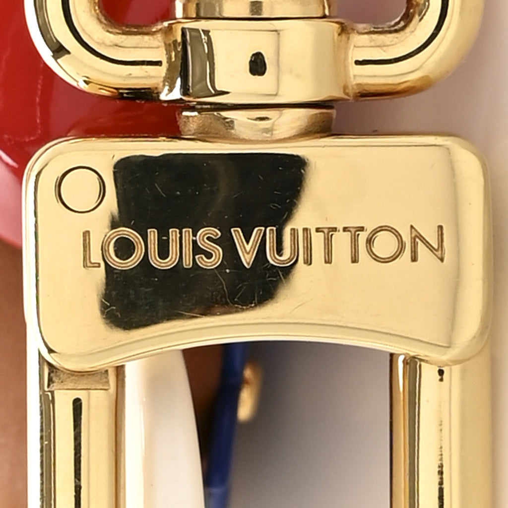 Louis Vuitton Resin Wood Vivienne Christmas Bag Charm