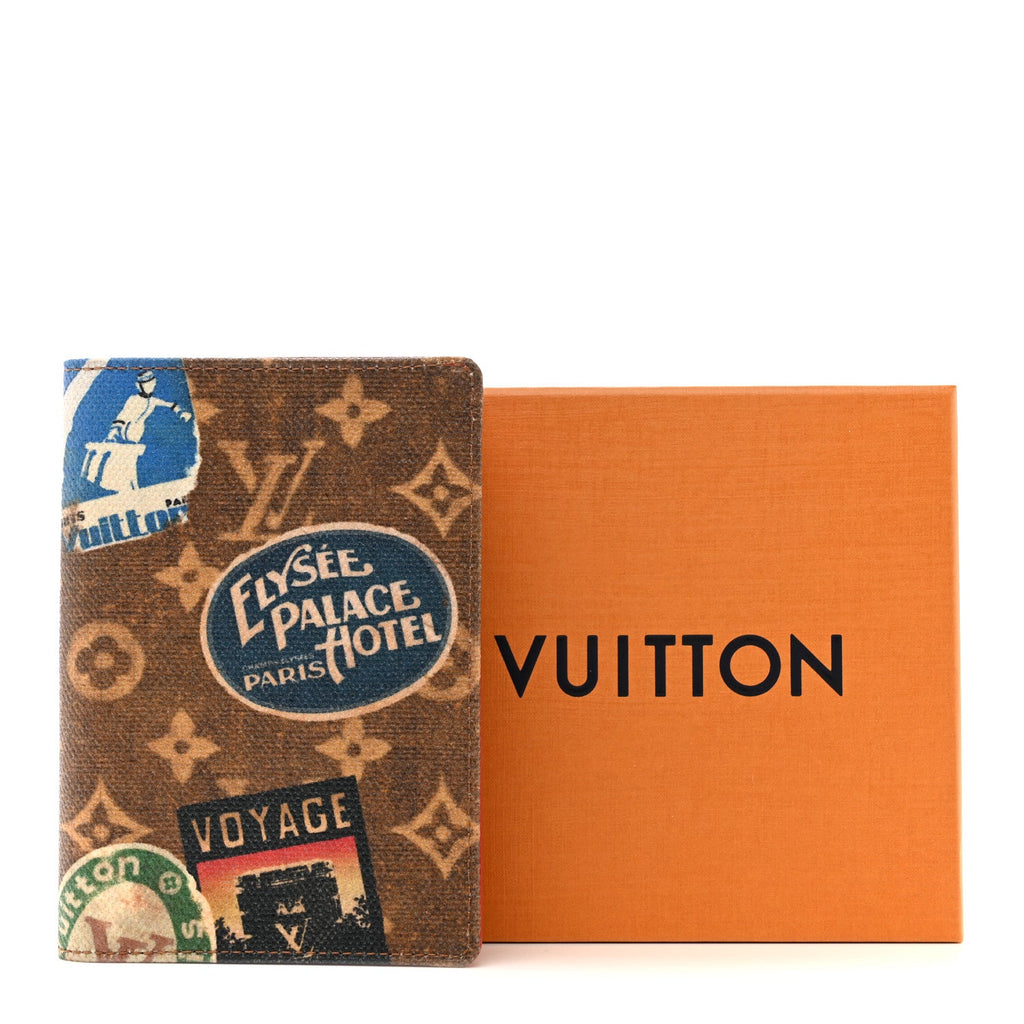 Louis Vuitton Monogram Flight Mode Passport Cover
