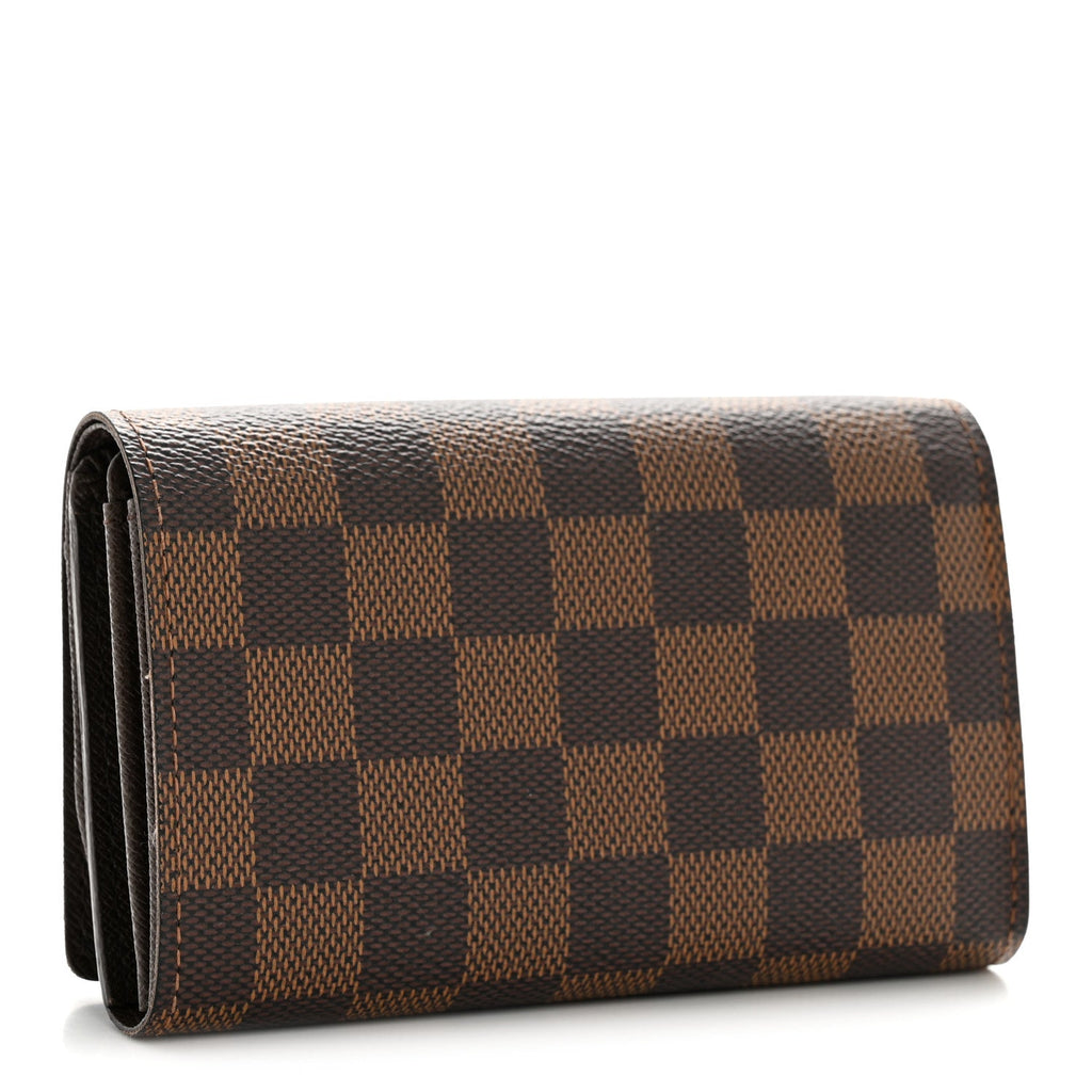 Louis Vuitton Damier Ebene Porte-Monnaie Billets Tresor Wallet